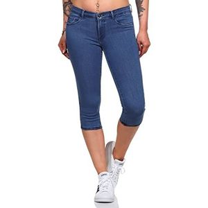 ONLY ONLRAIN Life REG SK Knickers DNM NOOS capribroek voor dames, medium blue denim, XXL, blauw (medium blue denim), XXL