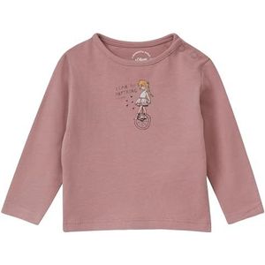 T-shirt - Zacht Katoenen Shirt - Lange Mouwen - Glitterprint