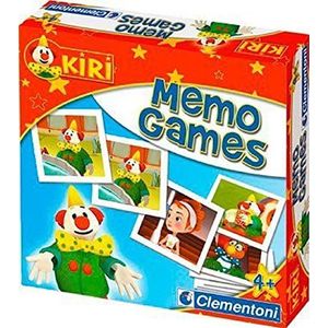 Clementoni - Educatief spel voor de eerste leeftijd – Memo Games Kiri de Clown