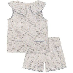 Gocco Korte pyjama met sterren, meerkleurig, set, gebroken wit, regular voor meisjes, Gebroken wit, Regular