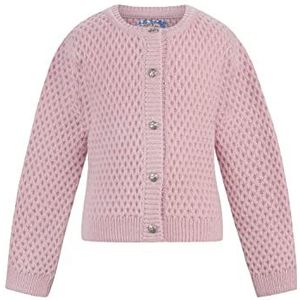Stockerpoint Trachtenkids Franca gebreide jas voor meisjes, roze, standaard, roze, 104 cm