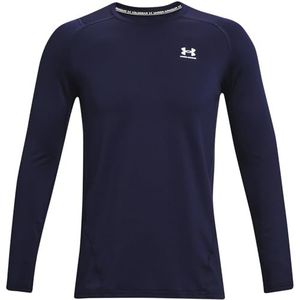 Under Armour CG Armour Fitted Crew, warm functioneel shirt voor heren, lichtgewicht nauwsluitende sporttop met lange mouwen, thermisch shirt met lange mouwen voor heren