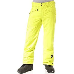 O'Neill Heren PM Hammer Pants Snow, Lime Punch, M