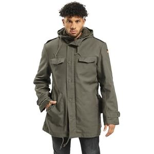 Brandit BW Parka Flag, maat 46 tot 64, olijf, 3XL