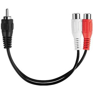 HDSupply Audio Subwoofer Adapter Y-Cable RCA stekker naar 2x RCA aansluiting