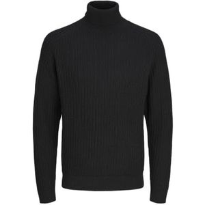 Jack & Jones Jorcody Knit Roll Neck, zwart, S