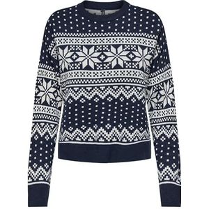 ONLY Onlxmas Threea Pullover KNT, night sky, XL
