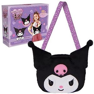 Purse Pets Hello Kitty and Friends Kuromi - interactieve tas met meer dan 30 geluiden, reacties en muziek, vanaf 5 jaar, batterijen vereist (niet inbegrepen)