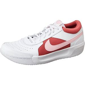 Nike W Zoom Court Lite 3 Sneakers voor dames, Witte Med Zachte Roze Adobe, 36.5 EU