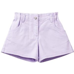 United Colors of Benetton Shorts voor meisjes en meisjes, Lila 86 g, 24 Maanden