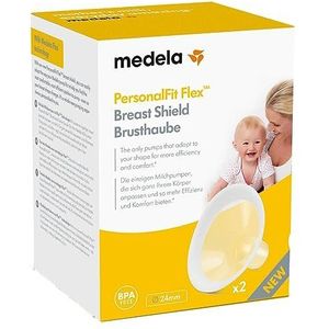 Medela PersonalFit Flex borstschilden – meer melk en meer comfort tijdens het afkolven – voor gebruik met elke borstkolf van Medela