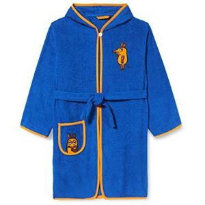 Playshoes Uniseks badjas voor kinderen van badstof, marineblauw, 146/152 cm