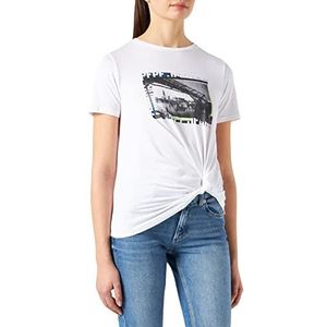 Pepe Jeans Dames Daia T-shirt, 800, wit, XS