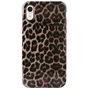 Glam Cover luipaard iPhone XR Pink