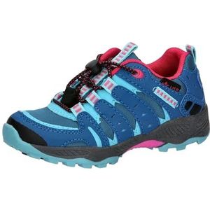 Lico Fremont Trekkingschoenen voor meisjes, petrol/roze/turquoise, 27 EU, Petrol Roze Turquoise, 27 EU