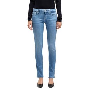 7 For All Mankind Low Skinny Iceflow, lichtblauw, 23W