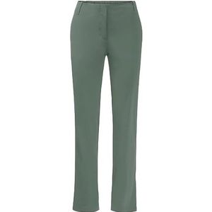 Jack Wolfskin Pack & Go broek, piquégroen, XXL dames, Groene piqué, XXL