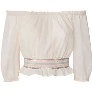 Pepe Jeans Sella Blouse voor meisjes, wit (mousse), 12 Jaar