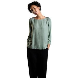 STREET ONE Gemêleerde blouse, Seafoam Green Mel., 42