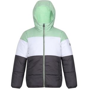 Regatta LofthouseVII Jas voor kinderen, Rustig Groen/Wit, 11-12 jaar