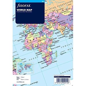 Filofax A5 Wereldkaart