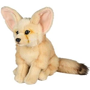 Uni-Toys - Woestijnvos, Fennek - 24 cm (hoogte) - pluche vos, wild dier - pluche dier, knuffeldier