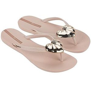 Ipanema Dames Maxi Fashion III FEM Flipflop, PINK/Gold PINK, 43 EU, Roze Goud Roze, 43 EU