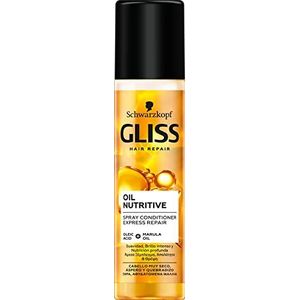 Gliss - Express Oil Nutritive Conditioner voor zeer droog, bestraakt of broos haar