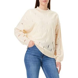 Taifun Dames 272041-15412 Pullover Champagne, 36