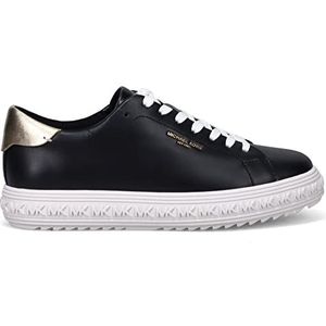 Michael Kors Grove Lace Up Sneakers voor dames, Zwart, 39.5 EU