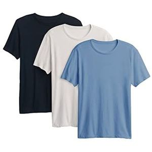 GAP Mens Everyday Short Sleeve T-Shirt T Shirt, Tapestry Navy Pack, X-Large US