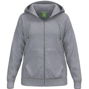 Erima - TS Hoody Jacket - Tussenjas - Katoenmix - Gevoerde Capuchon