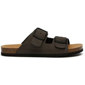 Jackie - Muiltjes - Zwart - Kurk