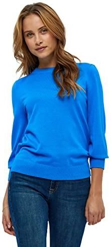 Minus - Mersin - Gebreid Shirt - Oceaan Blauw