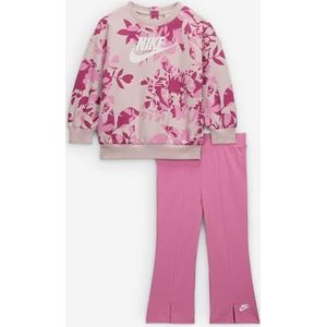 Nike Floral - Trainingspakken - Roze - Katoen Jersey