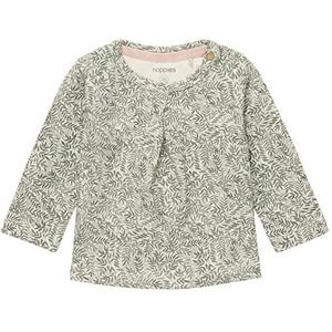 Noppies Baby Baby-meisjes Tee Beach Long Sleeve Allover Print T-shirt, Thyme-P967, 62