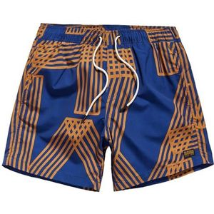 G-Star RAW Dirik Allover zwemshorts, Meerkleurig (Ballpen Blue Seven Four Eleven D24767-c331-d051), S