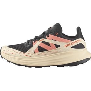 Salomon Dames Ultra Flow Hiking Schoen, Black/Tender Peach/Fusion Coral, 44 EU, Black Tender Peach Fusion Coral, 44 EU