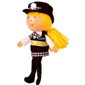 Policewoman Finger Puppet