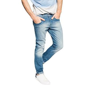 edc by ESPRIT Skinny jeansbroek voor heren, lichte wassing