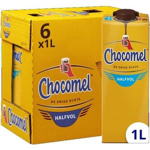 Chocomel Chocolademelk Halfvol 6 x 1 L
