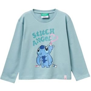 United Colors of Benetton T-shirt M/L, Groen, 4 anni