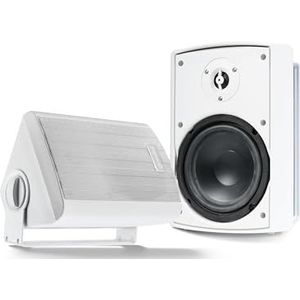 Gemini Sound GHSI-W400BT-PR-WHT 4 inch bass woofer met 100 Watt piekvermogen