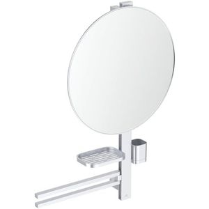 Ideal Standard - Alu+ multifunctionele lijst L, Beauty Bar voor de badkamer, mat zilver