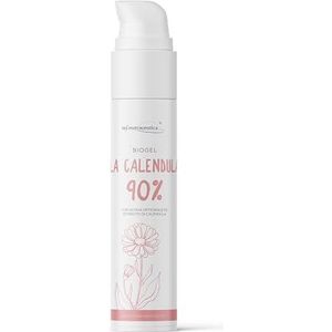 Saf.Nutraceutica La Calendula 90% – 100 ml – biogel tegen brandwonden, zonnebrand, irritaties, jeuk en dermatitis – gebarsten handen – Made in Italy