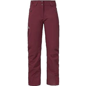 Schöffel Dames skibroek Weissach L broek, Dark Burgundy