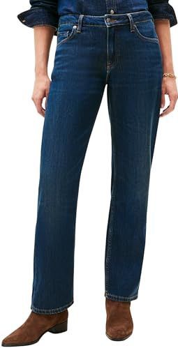 Tommy Hilfiger Dames DNM Milo Classic Straight RW WW0WW47487 Straight, Denim, 2824, Denim (Milo), 24W / 28L