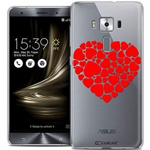Beschermhoes voor Asus Zenfone 3 Deluxe, ultradun, motief: harten van de harten