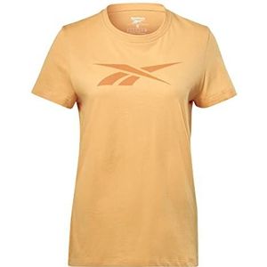 Reebok Grafisch T-shirt voor dames, paars, XL, Paars, XL