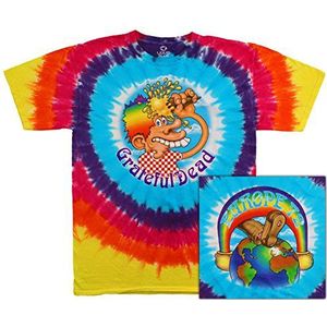 Liquid Blue Unisex T-shirt, Tie Dye, L